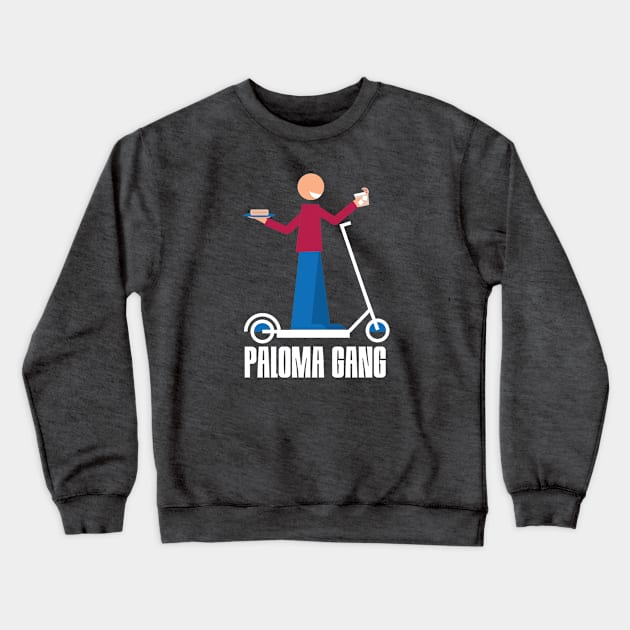 Paloma Gang (Dark) Crewneck Sweatshirt by stuffsarahmakes